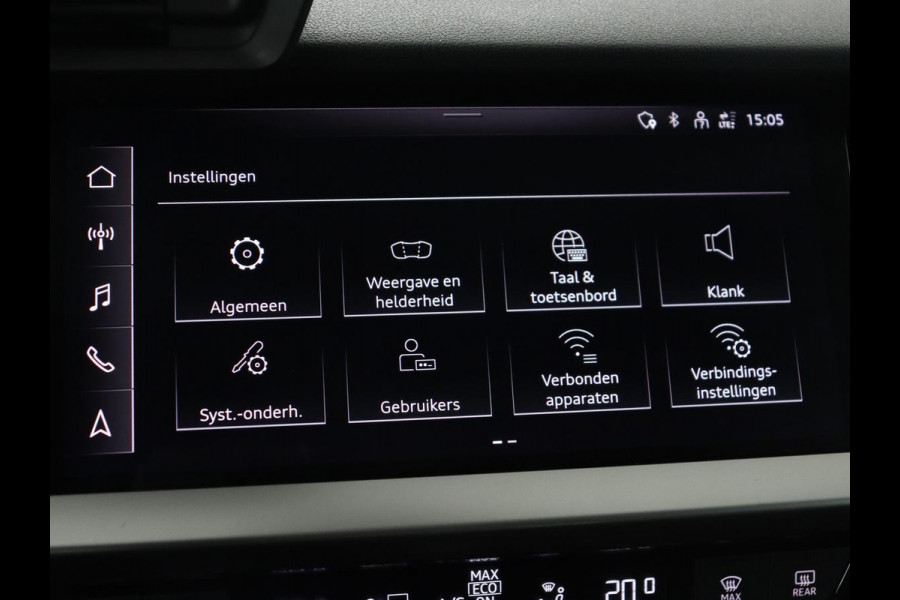 Audi A3 30 TFSI Business edition | Carplay | Sportstoelen | Virtual Cockpit | Full LED | Audi Sound | Climate control | Bluetooth | Cruise control | Parkeerhulp | Sportstuur