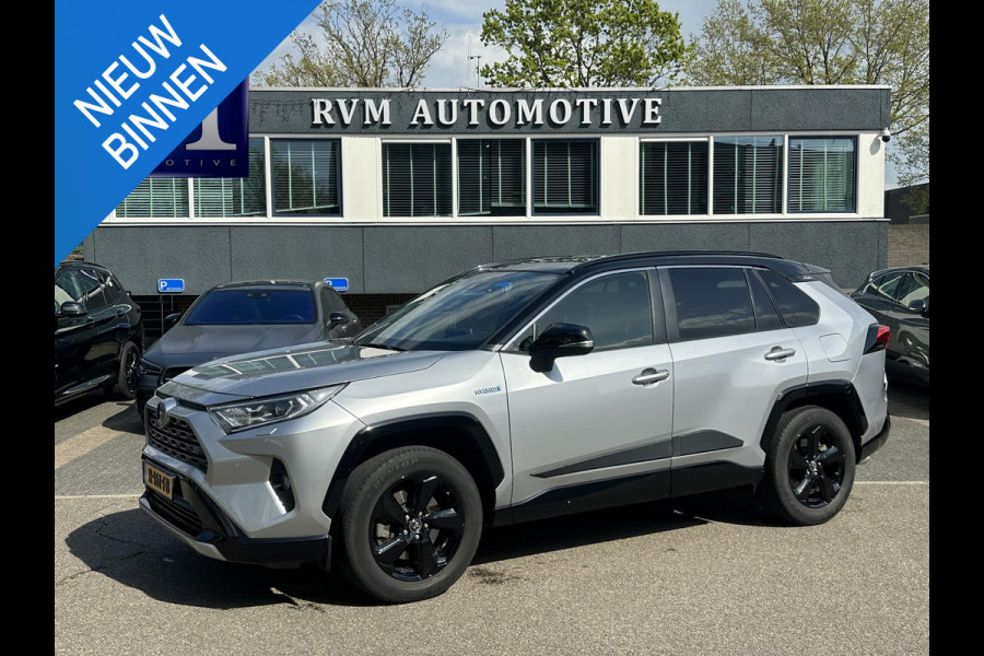 Toyota RAV4 2.5 Hybrid AWD Bi-Tone | STUUR + STOEL VERWARMING | KEYLESS | ACHTERUITRIJ CAMERA | ADAP. CRUISE | ELEK. STOELEN | TREKHAAK | 46K KM ! | 12 MND BOVAG GARANTIE |