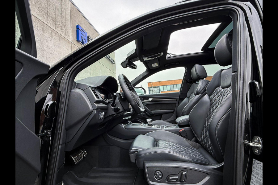 Audi Q5 3.0TFSI V6 354pk Quattro SQ5 Competition S-Line Black Edition! Pano|Virtual|B&O|Magnetic|S-Kuipstoelen|HD Matrix|Carbon|RS