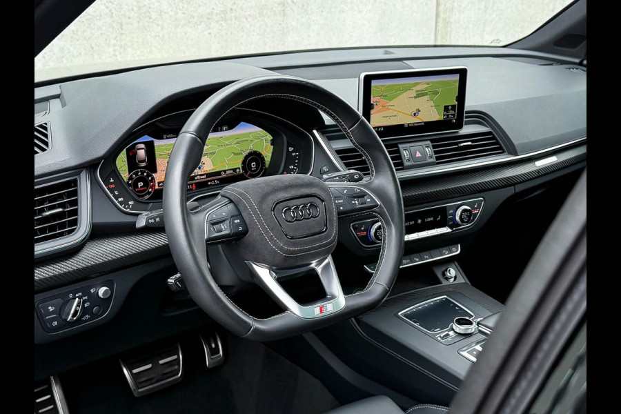 Audi Q5 3.0TFSI V6 354pk Quattro SQ5 Competition S-Line Black Edition! Pano|Virtual|B&O|Magnetic|S-Kuipstoelen|HD Matrix|Carbon|RS