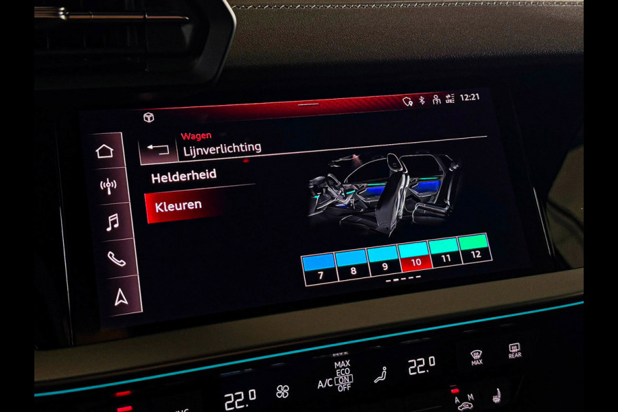 Audi A3 Sportback 40TFSI e 204pk S-Tronic Competition S Edition S-Line Pano|S-Kuipstoel|Ambiance|Matrix|Virtual|ACC|Camera|B&O|S3!