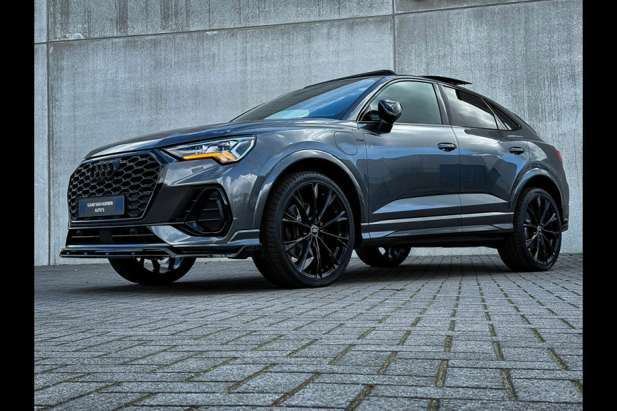 Audi Q3 Sportback 45TFSI e 245pk S-Tronic Competition S Edition S-Line 1éEig Pano|S+Memory|360°|Ambiance|Lane|Matrix|Trekhaak|RSQ3