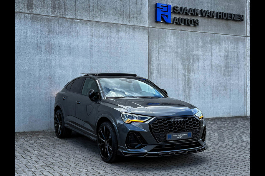 Audi Q3 Sportback 45TFSI e 245pk S-Tronic Competition S Edition S-Line 1éEig Pano|S+Memory|360°|Ambiance|Lane|Matrix|Trekhaak|RSQ3