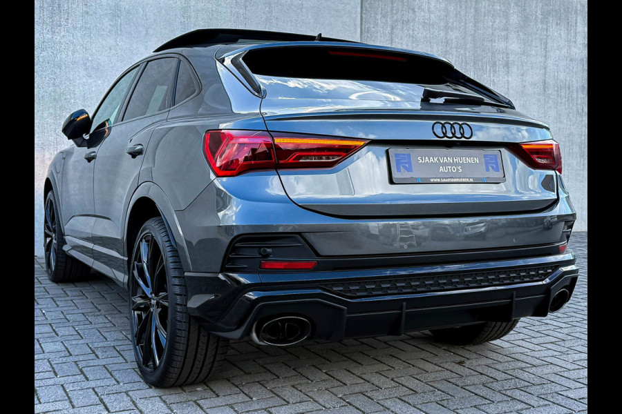 Audi Q3 Sportback 45TFSI e 245pk S-Tronic Competition S Edition S-Line 1éEig Pano|S+Memory|360°|Ambiance|Lane|Matrix|Trekhaak|RSQ3