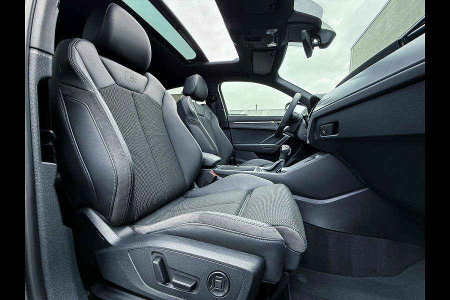 Audi Q3 Sportback 45TFSI e 245pk S-Tronic Competition S Edition S-Line 1éEig Pano|S+Memory|360°|Ambiance|Lane|Matrix|Trekhaak|RSQ3