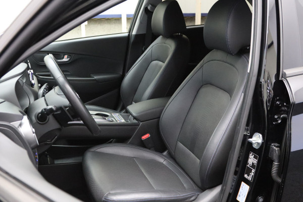 Hyundai Kona EV Premium 64 kWh 204 PK, Leder, 4 x Stoelverwarming, Head-Up, Camera
