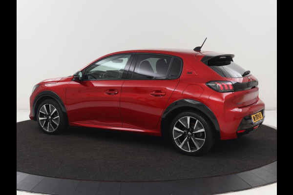 Peugeot e-208 EV GT Pack 50 kWh | SOH 92% | Stoelverwarming | Leder/Alcantara | Adaptive cruise | Carplay | Park Assist | Camera | Keyless | Full LED | Dodehoek detectie | Navigatie | Digital Cockpit