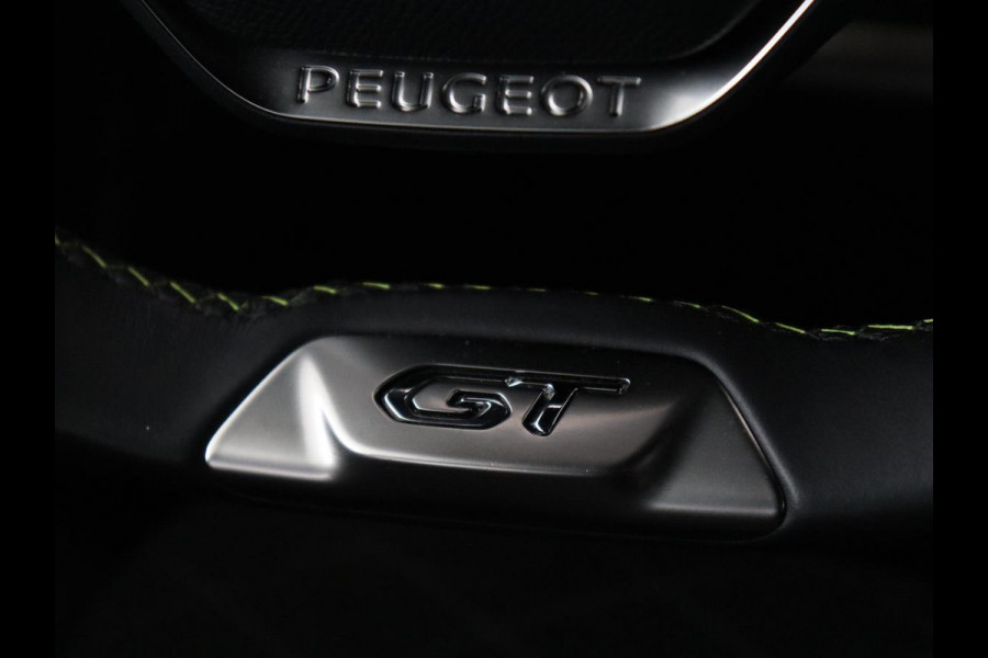 Peugeot e-208 EV GT Pack 50 kWh | SOH 92% | Stoelverwarming | Leder/Alcantara | Adaptive cruise | Carplay | Park Assist | Camera | Keyless | Full LED | Dodehoek detectie | Navigatie | Digital Cockpit