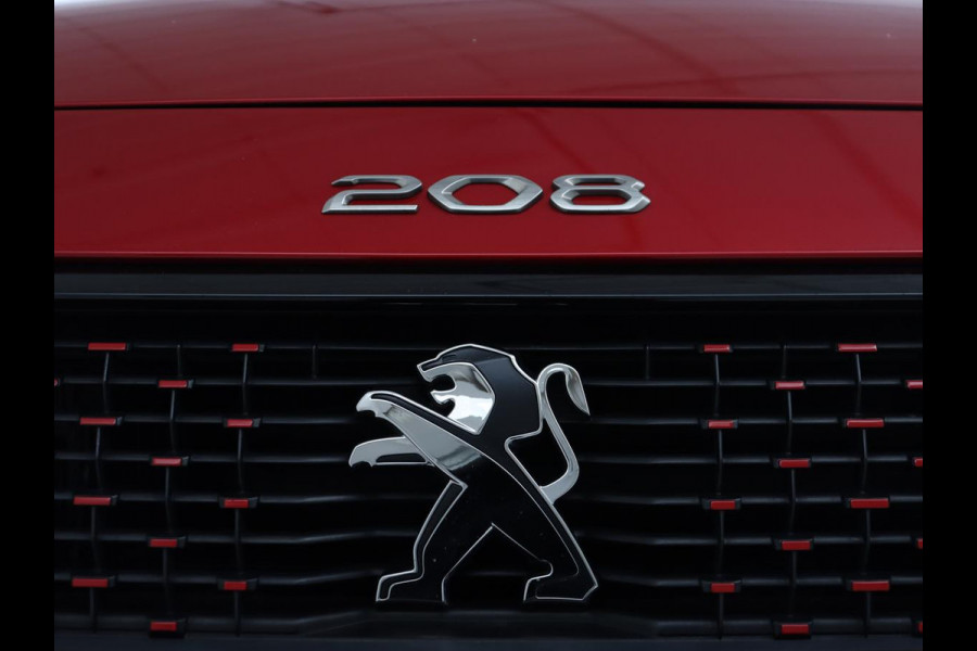 Peugeot e-208 EV GT Pack 50 kWh | SOH 92% | Stoelverwarming | Leder/Alcantara | Adaptive cruise | Carplay | Park Assist | Camera | Keyless | Full LED | Dodehoek detectie | Navigatie | Digital Cockpit