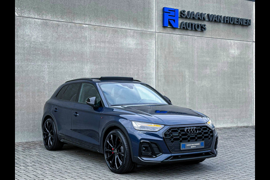 Audi Q5 50TFSI e 299PK Quattro Competition S Edition S-Line 1é Eig Audi Exclusive|Pano|Luchtvering|360°|B&O|HD Matrix|HUD|Trekhaak