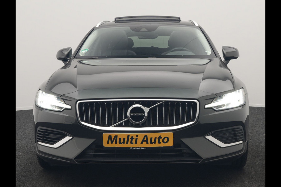 Volvo V60 T6 Recharge AWD Inscription PHEV 340pk Dealer O.H. | Panodak | Camera | Lederen Sportstoelen Memory & Verwarmd | Stuur Verwarmd | Keyless | Navigatie | DAB | Cruise Control | Plug In Hybrid |