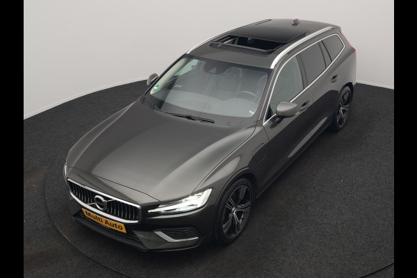 Volvo V60 T6 Recharge AWD Inscription PHEV 340pk Dealer O.H. | Panodak | Camera | Lederen Sportstoelen Memory & Verwarmd | Stuur Verwarmd | Keyless | Navigatie | DAB | Cruise Control | Plug In Hybrid |