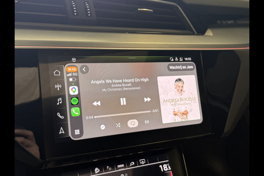 Audi e-tron 55 quattro S edition 95 kWh | S-Line | Pano | B&O | Apple Carplay | Trekhaak