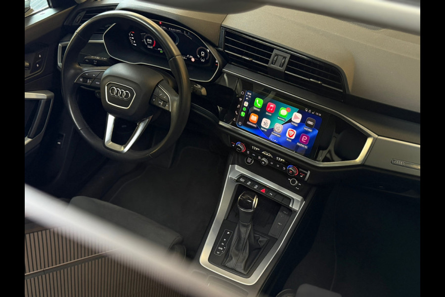 Audi Q3 Sportback 35 TFSI S-LINE|PANO|VIRTUAL|KEYLESS|GARANTIE 2028|CARPLAY|SFEERVERLICHTING|TREKHAAK|DEALER ONDERHOUDEN|VOL!