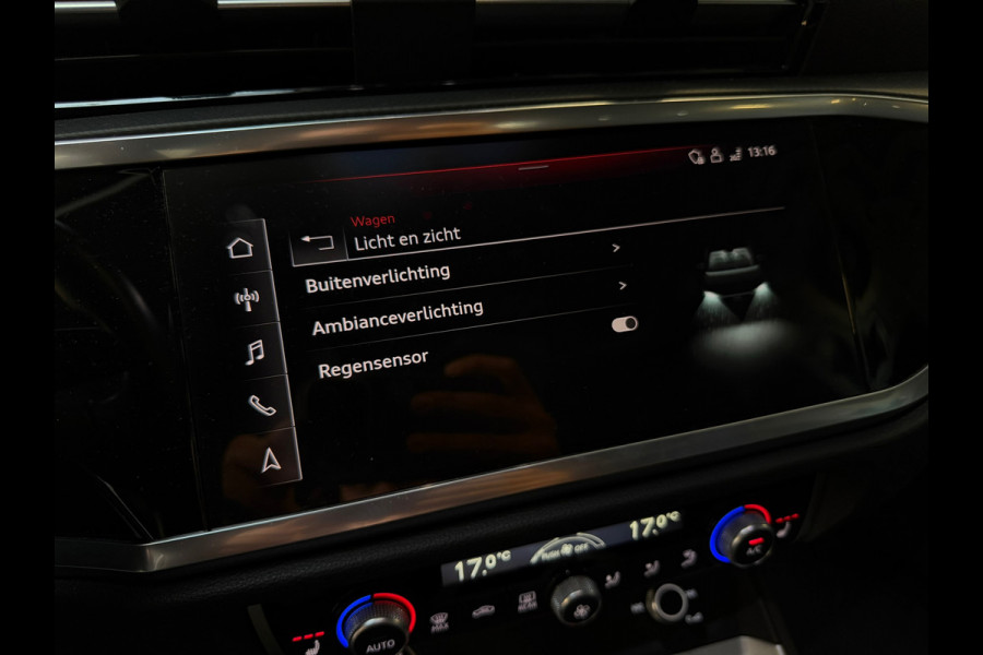 Audi Q3 Sportback 35 TFSI S-LINE|PANO|VIRTUAL|KEYLESS|GARANTIE 2028|CARPLAY|SFEERVERLICHTING|TREKHAAK|DEALER ONDERHOUDEN|VOL!