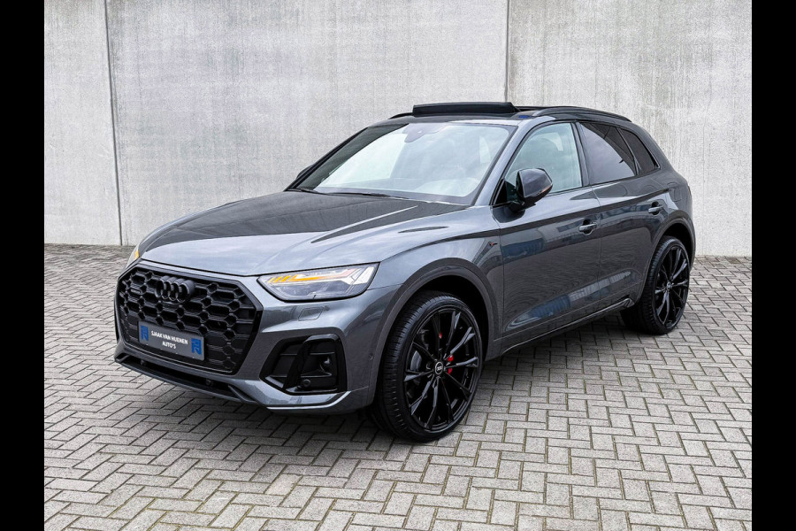 Audi Q5 50TFSI e 299PK Quattro Competition S Edition S-Line 1é Eig! Panoramadak|S-Kuipstoelen|360°View|Matrix|Carbon|Ambiance|SQ5!