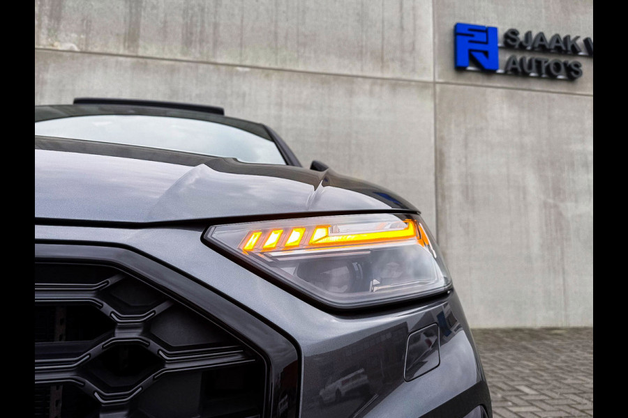 Audi Q5 50TFSI e 299PK Quattro Competition S Edition S-Line 1é Eig! Panoramadak|S-Kuipstoelen|360°View|Matrix|Carbon|Ambiance|SQ5!