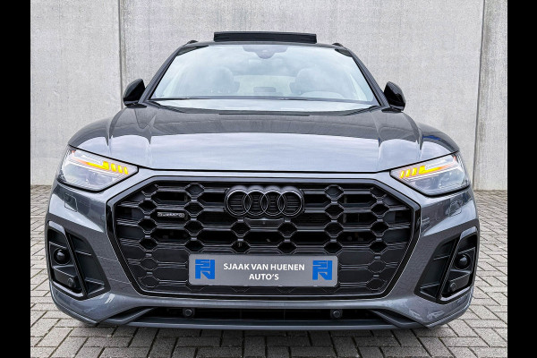 Audi Q5 50TFSI e 299PK Quattro Competition S Edition S-Line 1é Eig! Panoramadak|S-Kuipstoelen|360°View|Matrix|Carbon|Ambiance|SQ5!