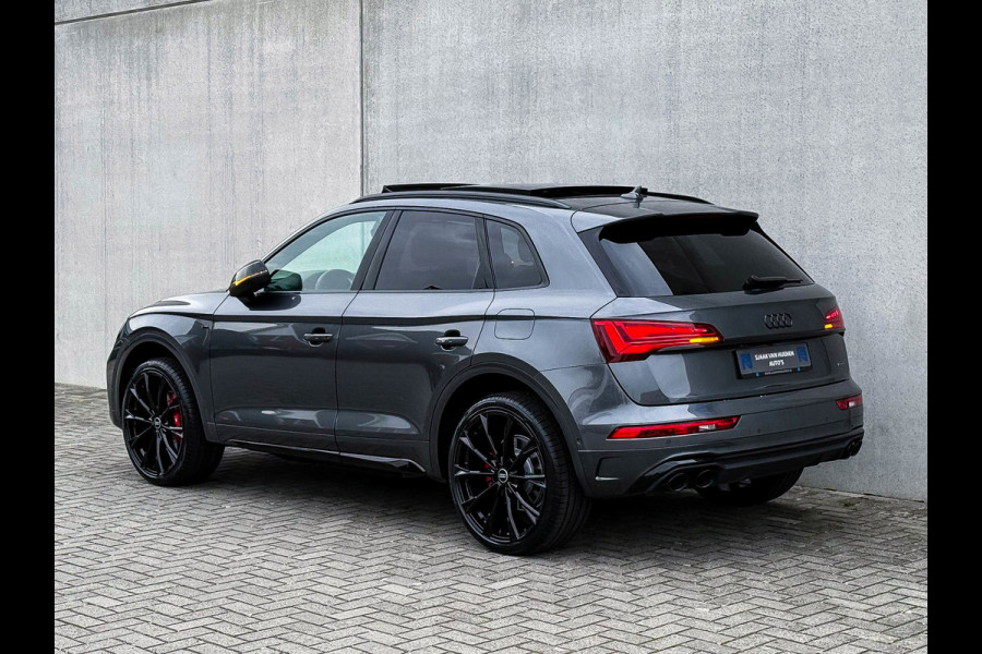 Audi Q5 50TFSI e 299PK Quattro Competition S Edition S-Line 1é Eig! Panoramadak|S-Kuipstoelen|360°View|Matrix|Carbon|Ambiance|SQ5!