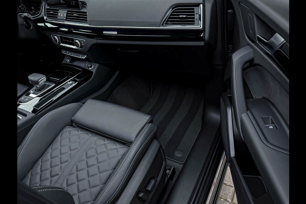 Audi Q5 50TFSI e 299PK Quattro Competition S Edition S-Line 1é Eig! Panoramadak|S-Kuipstoelen|360°View|Matrix|Carbon|Ambiance|SQ5!