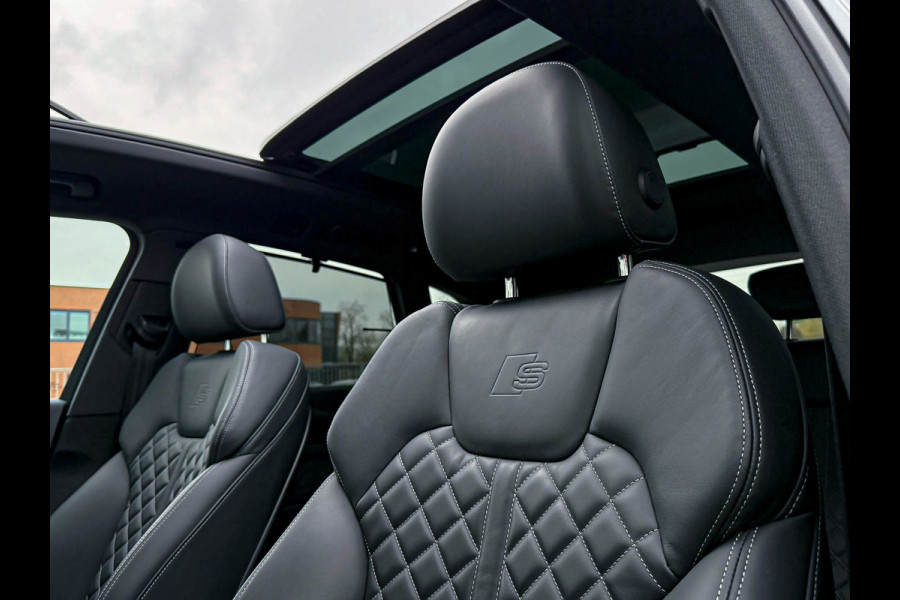 Audi Q5 50TFSI e 299PK Quattro Competition S Edition S-Line 1é Eig! Panoramadak|S-Kuipstoelen|360°View|Matrix|Carbon|Ambiance|SQ5!