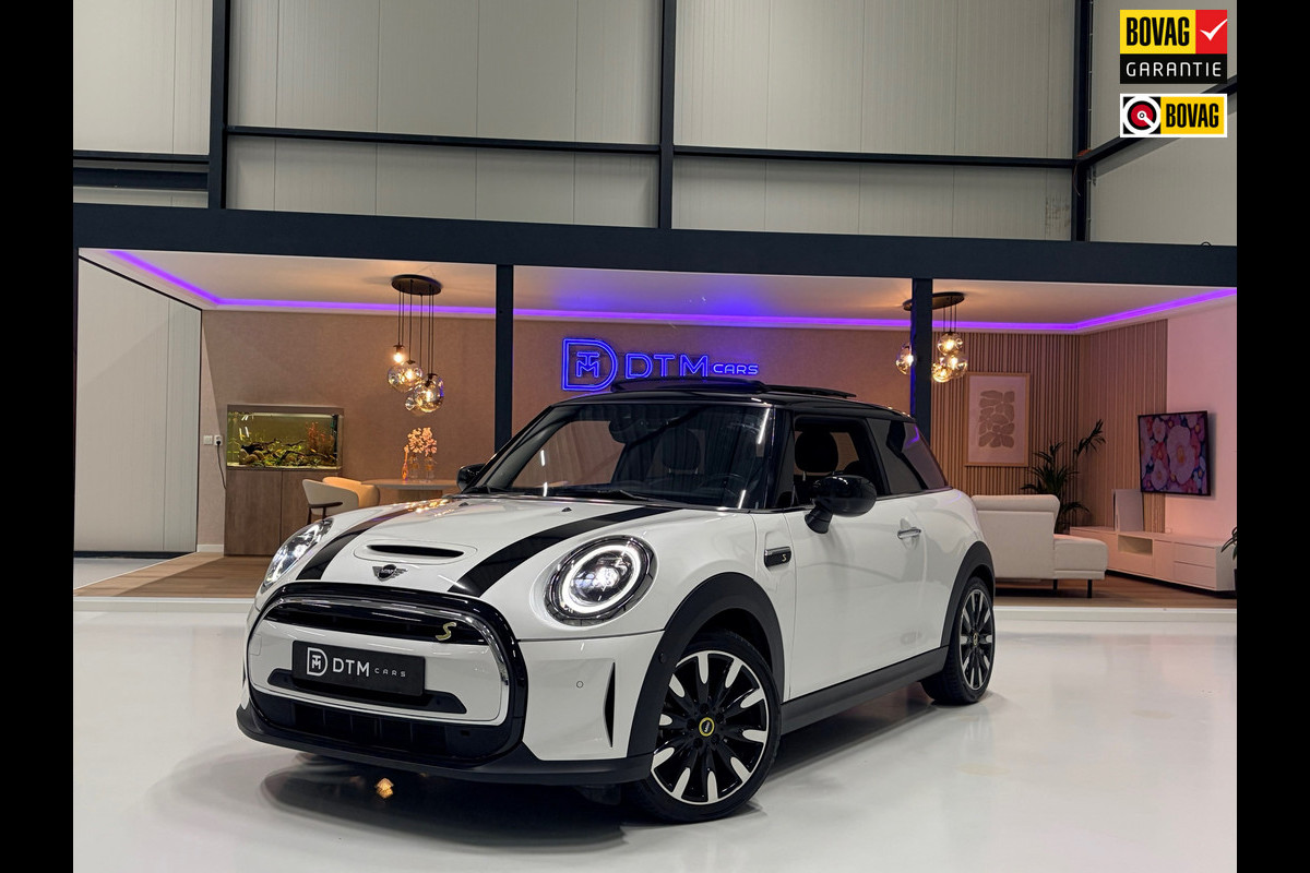 MINI Cooper SE 33 kWh Navi Pano Leder Harman/Kardon Clima Carplay Airco Full Led Sportstoelen Stoelverw.