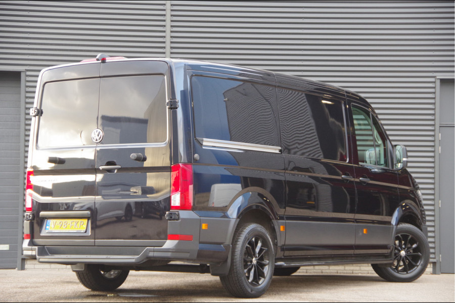 Volkswagen Crafter 35 2.0 TDI L3H2 177PK AUT. 2X SCHUIFDEUR, ADAPT. CRUISE, CAMERA, STUURVERWARMING, LEDER STUUR, CARPLAY, AIRCO, DUBBELE SCHUIFDEU