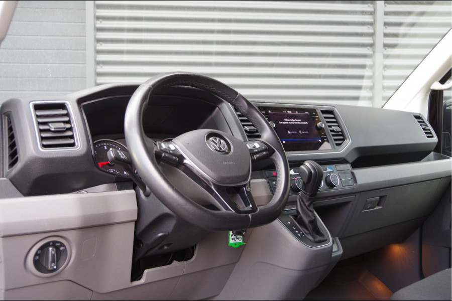 Volkswagen Crafter 35 2.0 TDI L3H2 177PK AUT. 2X SCHUIFDEUR, ADAPT. CRUISE, CAMERA, STUURVERWARMING, LEDER STUUR, CARPLAY, AIRCO, DUBBELE SCHUIFDEU