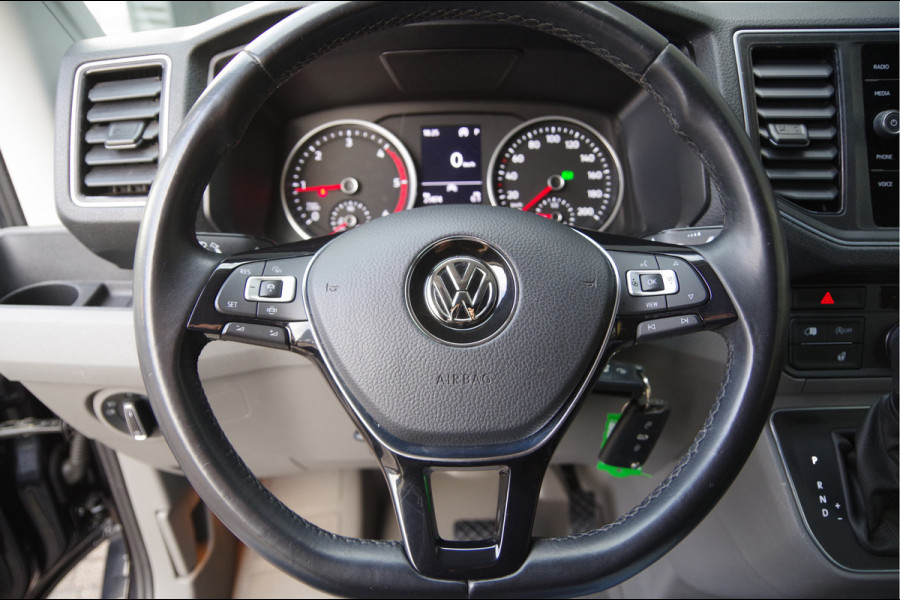 Volkswagen Crafter 35 2.0 TDI L3H2 177PK AUT. 2X SCHUIFDEUR, ADAPT. CRUISE, CAMERA, STUURVERWARMING, LEDER STUUR, CARPLAY, AIRCO, DUBBELE SCHUIFDEU