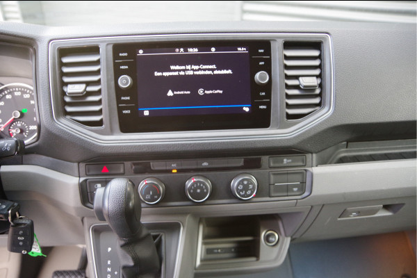 Volkswagen Crafter 35 2.0 TDI L3H2 177PK AUT. 2X SCHUIFDEUR, ADAPT. CRUISE, CAMERA, STUURVERWARMING, LEDER STUUR, CARPLAY, AIRCO, DUBBELE SCHUIFDEU