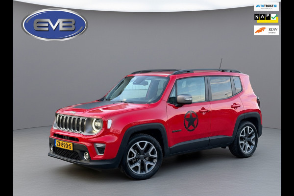 Jeep Renegade 1.0T Limited, panoramadak,lederen interieur,parkeersensoren, NL auto met nap