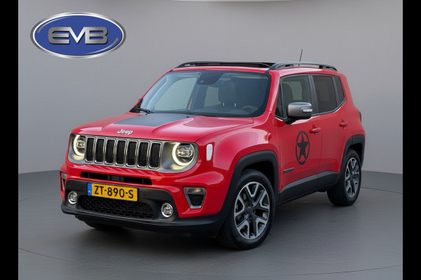 Jeep Renegade 1.0T Limited, panoramadak,lederen interieur,parkeersensoren, NL auto met nap