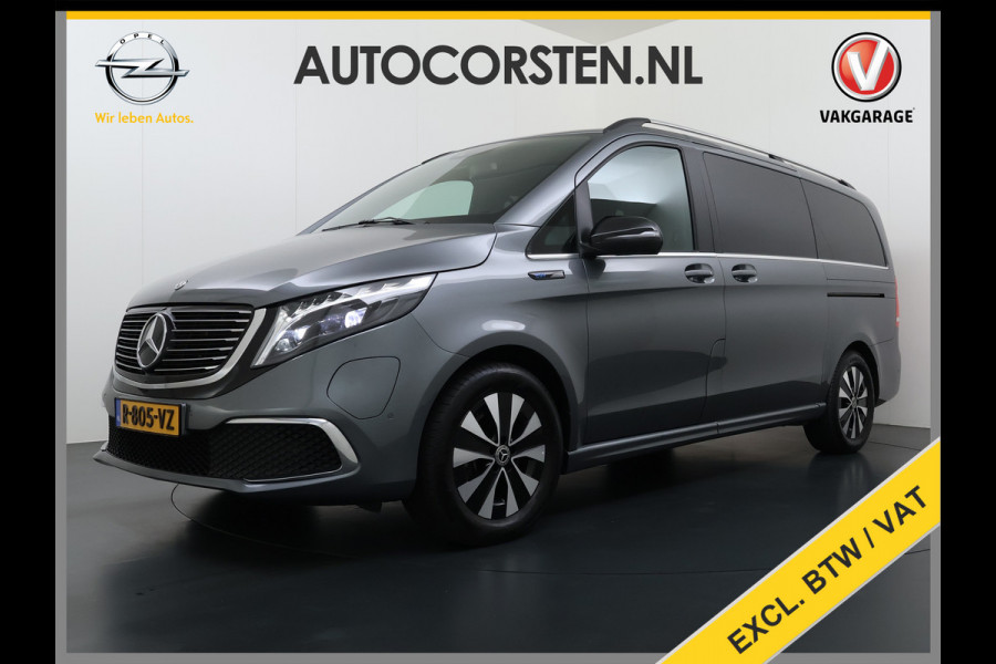 Mercedes-Benz Eqv 300 L2 7-Persoons Leder Captain Chairs SOH 95% Elek.Stoelen+Memory+Verwarmd Burmester®-Audio 360°Camera Navi Adap.Cruise Ecc Bus Elek.Schuifdeuren Lane Assist DAB Privacy Glas Elek.Achterklep VIP Vervoer