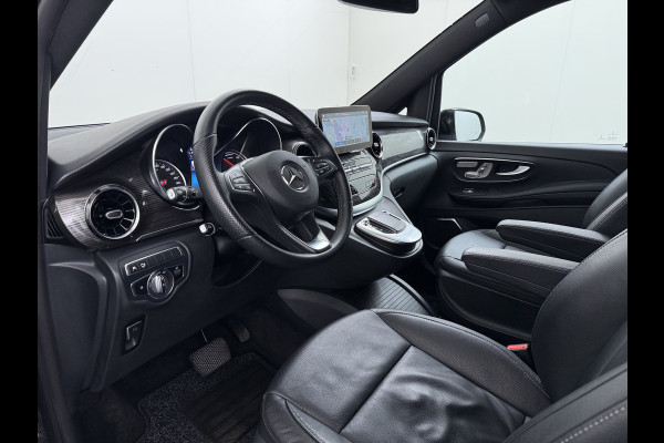 Mercedes-Benz Eqv 300 L2 7-Persoons Leder Captain Chairs SOH 95% Elek.Stoelen+Memory+Verwarmd Burmester®-Audio 360°Camera Navi Adap.Cruise Ecc Bus Elek.Schuifdeuren Lane Assist DAB Privacy Glas Elek.Achterklep VIP Vervoer