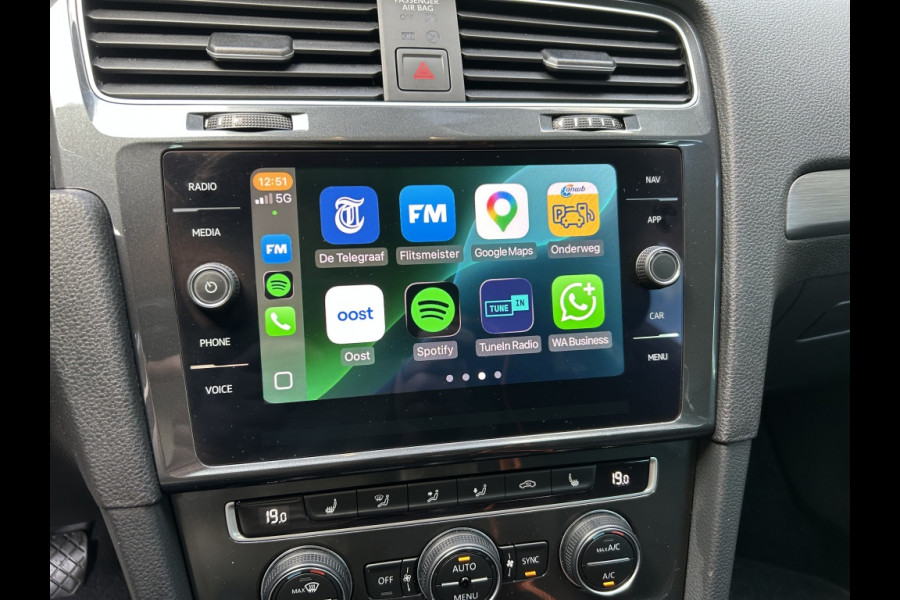 Volkswagen Golf Variant 1.5 TSI 130pk Bns Navi, CarPlay, Trekhaak, Stoelverwarming