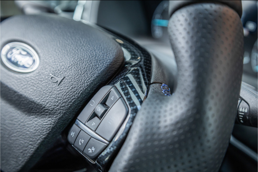 Ford Transit Custom MS-RT 320 2.0 TDCI L2H1 DC | ACC | BLIS | Bi-Xenon | Elek stoel | CarPlay | Navigatie | Camera | Stoelverwarming | L+R Schuifdeur | Lederen bekleding | Spoiler-pakket | Nieuwe APK | Verlengde fabrieksgarantie