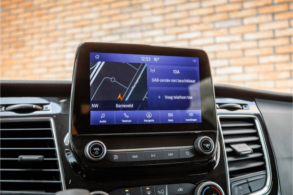 Ford Transit Custom MS-RT 320 2.0 TDCI L2H1 DC | ACC | BLIS | Bi-Xenon | Elek stoel | CarPlay | Navigatie | Camera | Stoelverwarming | L+R Schuifdeur | Lederen bekleding | Spoiler-pakket | Nieuwe APK | Verlengde fabrieksgarantie