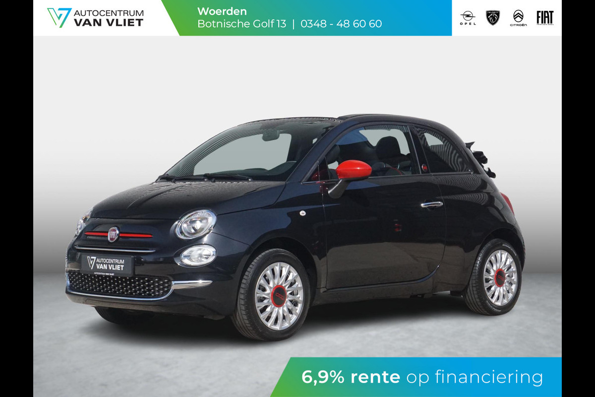 Fiat 500C 1.0 Hybrid RED Cabriolet