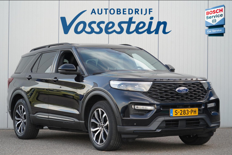 Ford Explorer 3.0 V6 EcoBoost PHEV ST-Line 7p. / Pano / 360 Camera / Trekhaak / Leder / BTW / 1e Eigenaar!