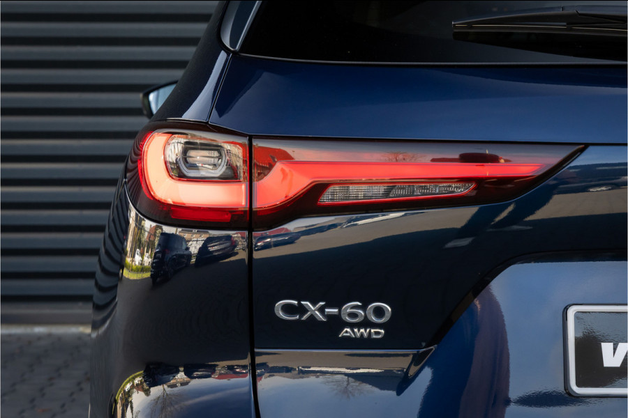 Mazda CX-60 2.5 e-SkyActiv PHEV Takumi Trekhaak - BOSE - Head up