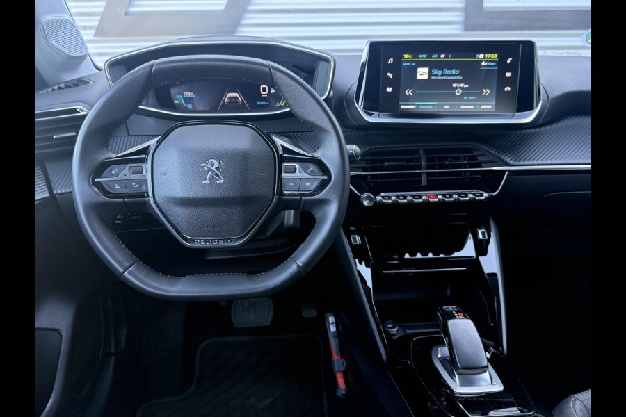 Peugeot e-208 EV Allure Pack 50 kWh 2e Eigenaar|SoH 91,19%|Navi|Carplay|Camera|Clima|Cruise|PDC|Dealer Onderhouden|APK tot 11-2027
