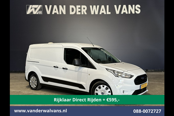 Ford Transit Connect 1.5 EcoBlue 100pk L2H1 inrichting Euro6 *Rijklaar Direct Rijden* Airco | Cruisecontrol | Trekhaak Zijdeur, Verwarmde Voorruit, Parkeersensoren