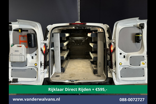 Ford Transit Connect 1.5 EcoBlue 100pk L2H1 inrichting Euro6 *Rijklaar Direct Rijden* Airco | Cruisecontrol | Trekhaak Zijdeur, Verwarmde Voorruit, Parkeersensoren