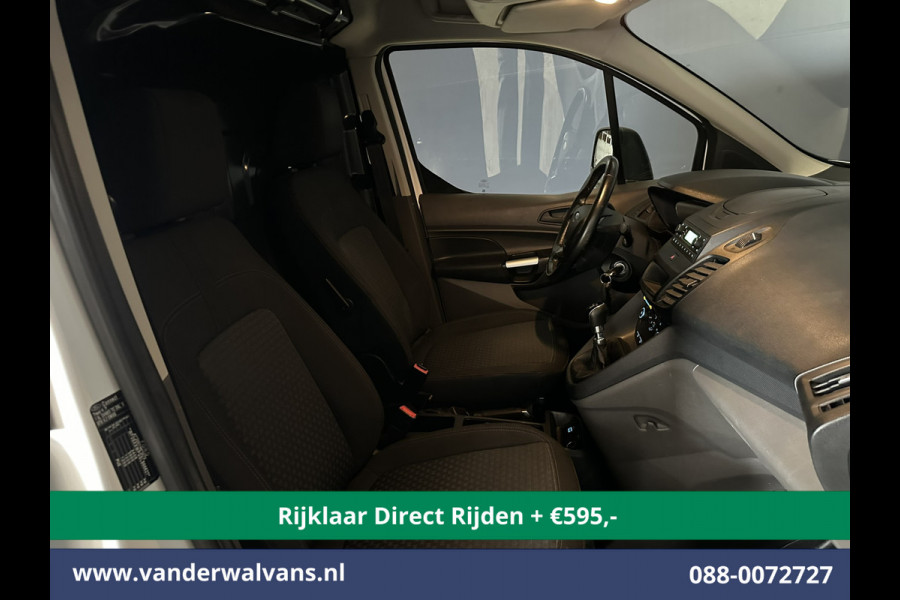 Ford Transit Connect 1.5 EcoBlue 100pk L2H1 inrichting Euro6 *Rijklaar Direct Rijden* Airco | Cruisecontrol | Trekhaak Zijdeur, Verwarmde Voorruit, Parkeersensoren