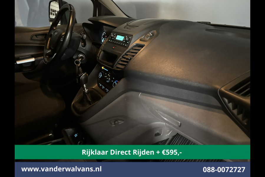 Ford Transit Connect 1.5 EcoBlue 100pk L2H1 inrichting Euro6 *Rijklaar Direct Rijden* Airco | Cruisecontrol | Trekhaak Zijdeur, Verwarmde Voorruit, Parkeersensoren