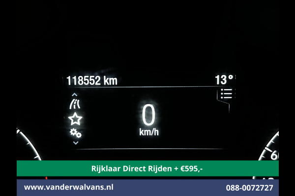 Ford Transit Connect 1.5 EcoBlue 100pk L2H1 inrichting Euro6 *Rijklaar Direct Rijden* Airco | Cruisecontrol | Trekhaak Zijdeur, Verwarmde Voorruit, Parkeersensoren