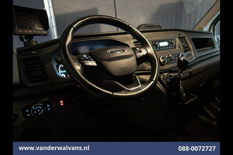 Ford Transit 2.0 TDCI 160pk Bakwagen 225cm Hoog Laadklep Euro6 Airco | Camera | Cruisecontrol Stoelverwarming, Verwarmde Voorruit, Bijrijdersbank, 925kg laadvermogen