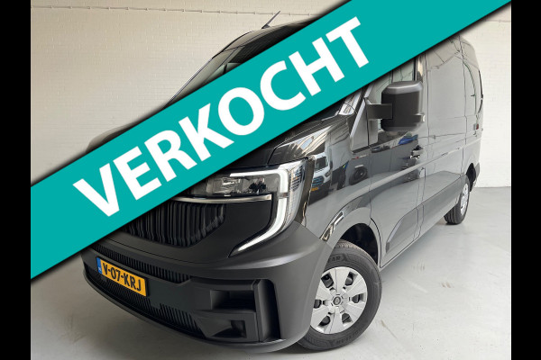 Renault Master NIEUW (MODEL) DEMO T35 2.0 dCi 130 L2H2 Start 3Persoons Zwart Metallic BPM VRIJ, ORIGINEEL NEDERLANDSE BUS!
