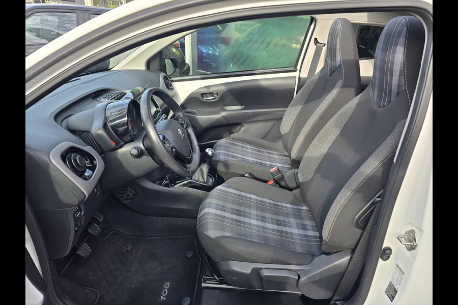 Peugeot 108 1.0 e-VTi Allure TOP! | 2E EIGENAAR | 12MND GARANTIE | CAMERA | LMV | KEYLESS |