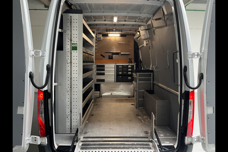 Mercedes-Benz Sprinter Servicewagen 311 2.2 CDI euro6 L2H2, Inrichting, Omvormer V230, Compressor, Oprijplaat, RIJKLAARPRIJS